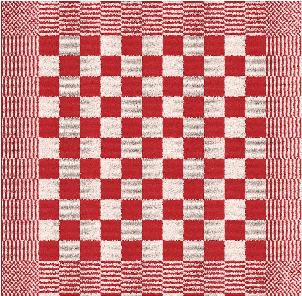 DDDDD De Cuisine Rouge - 2x Torchon 55x50 Cm + 2x Torchon 65x65 Cm - Barbecue 4 DDDDD De Cuisine Rouge - 2x Torchon 55x50 Cm + 2x Torchon 65x65 Cm - Barbecue – Image 4