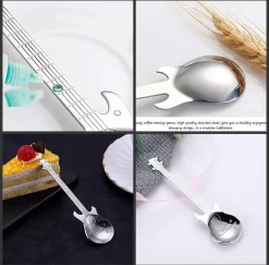 Cuillères à Café En Forme De Guitare En Acier Inoxydable - Parfaites Pour Le Thé Et Le Café, Ensemble De 4 Cuillères à Café Pour Café/thé/crème Glacée 7 Cuillères à Café En Forme De Guitare En Acier Inoxydable - Parfaites Pour Le Thé Et Le Café, Ensemble De 4 Cuillères à Café Pour Café/thé/crème Glacée -Fournitures De Cuisine Boutique 1200x1180 1
