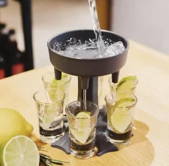 Fontaine à Shot Grijs Comprenant 6 Verres à Shot Transparent + Bouchons De Fuite - Shot Maker - Distributeur De Shot - Verseur - Shots - Verres à Shot - Distributeur - Boisson - Fête - Idée Cadeau Originale - Fontaine à Shot 9 Fontaine à Shot Grijs Comprenant 6 Verres à Shot Transparent + Bouchons De Fuite - Shot Maker - Distributeur De Shot - Verseur - Shots - Verres à Shot - Distributeur - Boisson - Fête - Idée Cadeau Originale - Fontaine à Shot -Fournitures De Cuisine Boutique 1200x1181 3