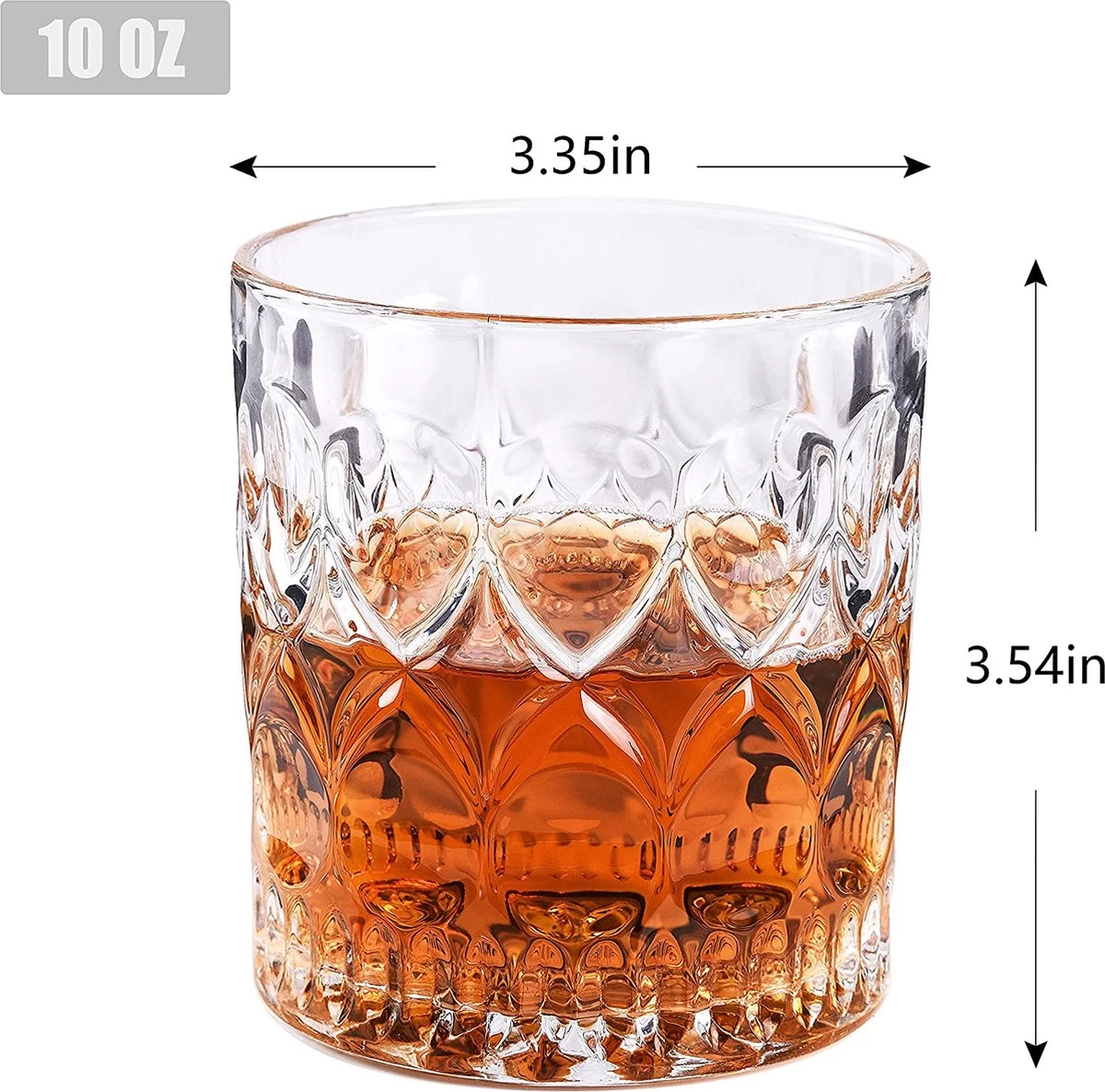 Set De 4 Verres à Whisky 300 Ml Pour Boire Du Bourbon Scotch Whisky Rhum Cocktail Cognac Vodka Verres à Whisky Avec Boîte De Luxe Un Cadeau Unique Pour Homme Femme 2 Set De 4 Verres à Whisky 300 Ml Pour Boire Du Bourbon Scotch Whisky Rhum Cocktail Cognac Vodka Verres à Whisky Avec Boîte De Luxe Un Cadeau Unique Pour Homme Femme – Image 2