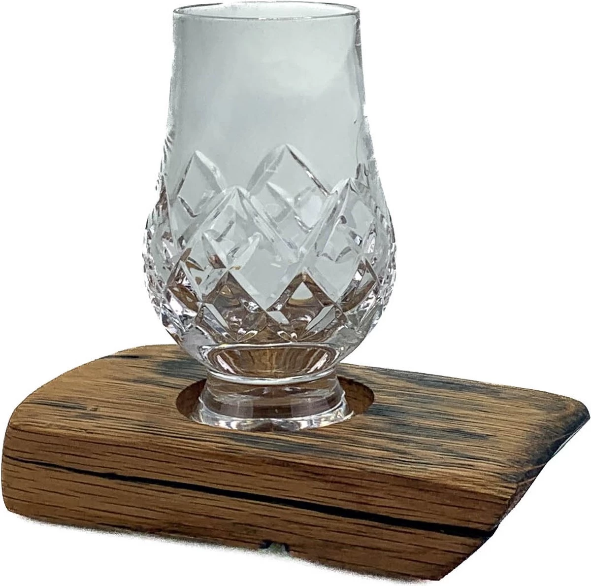 Porte Vintage Et Un Verre à Whisky Glencairn Série CUT - Porte Fabriqué En Ecosse à Partir De Vieux Fûts De Whisky 2 Porte Vintage Et Un Verre à Whisky Glencairn Série CUT - Porte Fabriqué En Ecosse à Partir De Vieux Fûts De Whisky – Image 2
