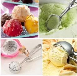 FOCCTS Porteur De Crème Glacée Porteur De Biscuits En Acier Inoxydable Avec Gâchette Pour Fruits, Glaces. Diamètre : 25 Mm -Fournitures De Cuisine Boutique 1200x1190 3