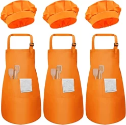 Set De Tabliers De Cuisine – Accessoires Textiles De Kitchen – Tabliers De Cuisine – Vêtements De Chefs