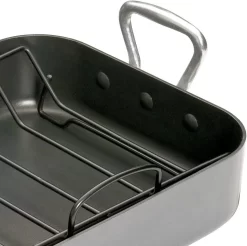 Poêle à Frire Kitchen Craft Master Class Avec Revêtement Antiadhésif Et Poignées -Fournitures De Cuisine Boutique 1200x1195 13