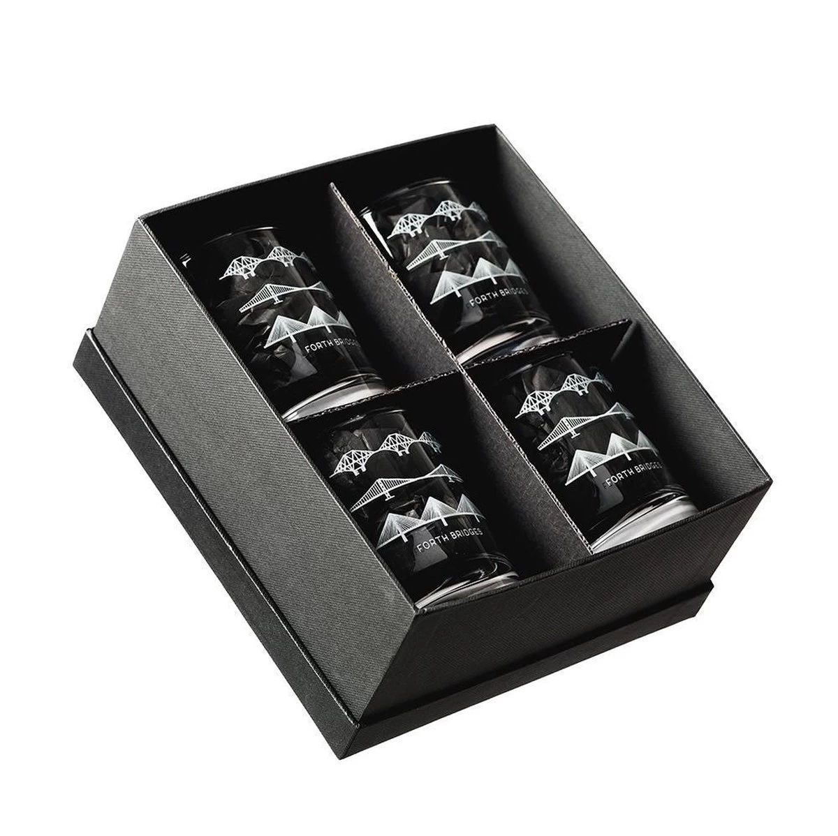 Magnifique Coffret Cadeau De 4 Verres à Whisky Exclusifs | Fort Bridges Pour Le Vrai Connaisseur | Fabriqué En Ecosse 1 Magnifique Coffret Cadeau De 4 Verres à Whisky Exclusifs | Fort Bridges Pour Le Vrai Connaisseur | Fabriqué En Ecosse