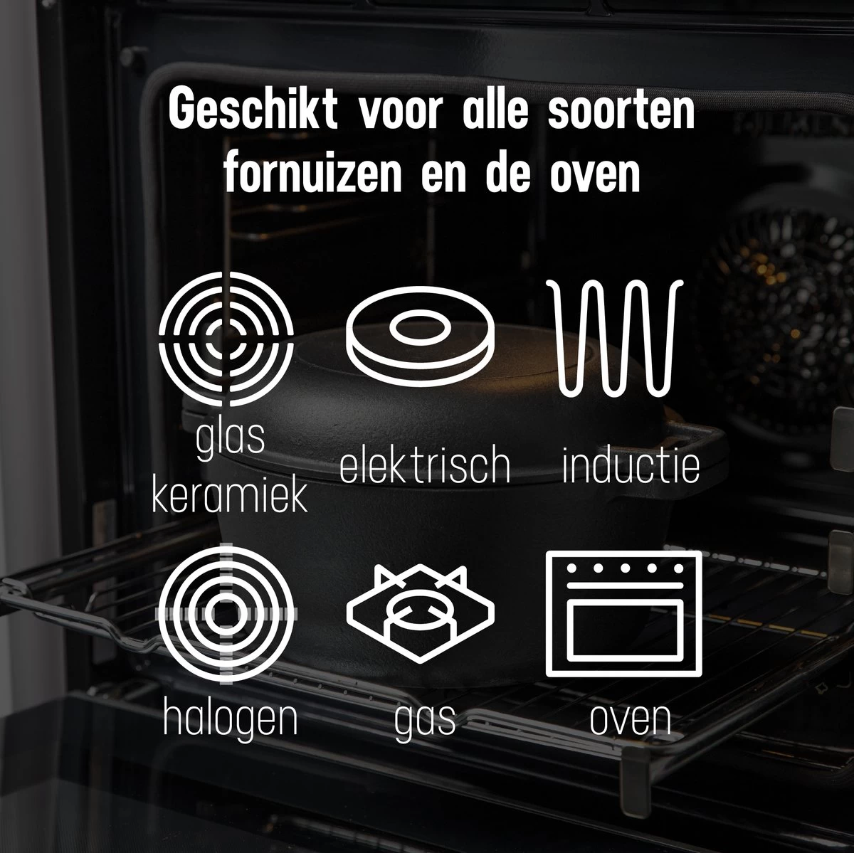 Poêle En Fonte Daumonet - Lèchefrite - Ronde - Ø 26 Cm - XXX Litres - Zwart - Émail - Convient à Toutes Les Sources De Chaleur - Electrique - Gaz - Halogène - Induction - Céramique - Va Au Lave-vaisselle - DAU-CICDU- BLACK-26 11 Poêle En Fonte Daumonet - Lèchefrite - Ronde - Ø 26 Cm - XXX Litres - Zwart - Émail - Convient à Toutes Les Sources De Chaleur - Electrique - Gaz - Halogène - Induction - Céramique - Va Au Lave-vaisselle - DAU-CICDU- BLACK-26 – Image 11