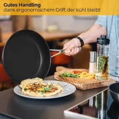 SILBERTHAL Poêle à Frire Induction 28 Cm - Poêle à Revêtement - Inox - Pour Tous Feux Et Passe Au Four -Fournitures De Cuisine Boutique 1200x1200 1036