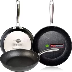 Ensemble De Casseroles / Poêles - Antiadhésif / Ensemble De Poêles à Frire, Ensemble De Poêles à Frire, Sans PFAS, Va Au Lave-vaisselle18-20-24 Cm -Fournitures De Cuisine Boutique 1200x1200 1080