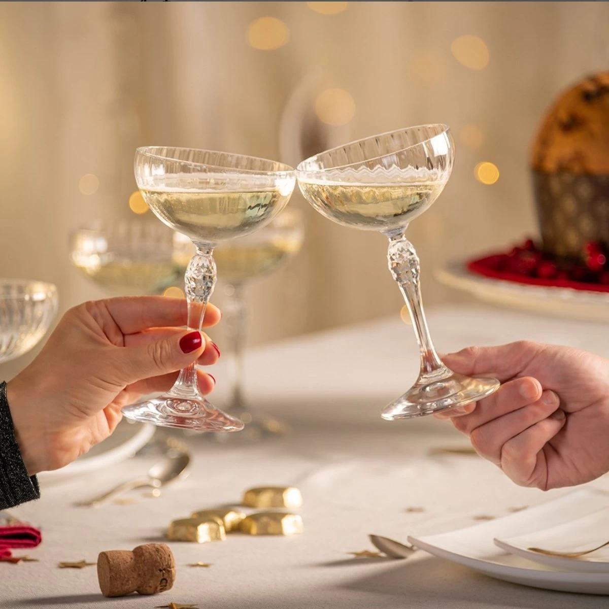 Verres Cocora Coupe - 6 Pièces - Verres à Martini - Verres à Flûtes à Champagne - Verre En Cristal - Passe Au Lave-vaisselle 3 Verres Cocora Coupe - 6 Pièces - Verres à Martini - Verres à Flûtes à Champagne - Verre En Cristal - Passe Au Lave-vaisselle – Image 3
