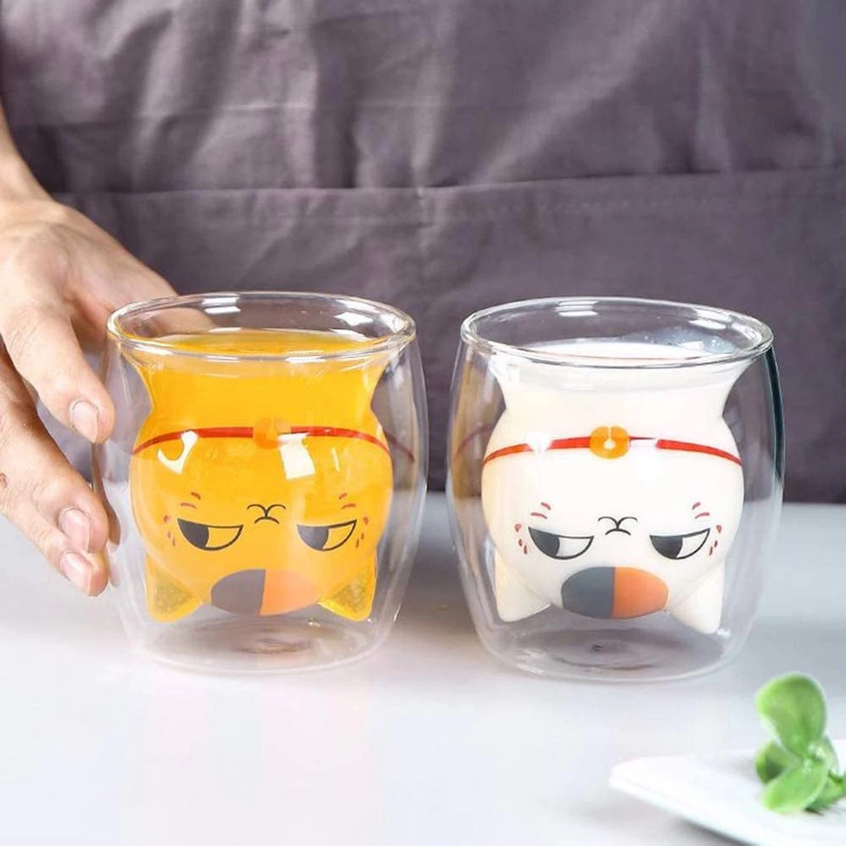 Tasse Chat, Tasse Double Paroi, Expresso 220 Ml, Tasse à Café Tasse Design Chat En Verre 3D Chaton Verre Résistant à La Chaleur Double Paroi Café Lait Jus Tasse De Noël 2 Tasse Chat, Tasse Double Paroi, Expresso 220 Ml, Tasse à Café Tasse Design Chat En Verre 3D Chaton Verre Résistant à La Chaleur Double Paroi Café Lait Jus Tasse De Noël – Image 2