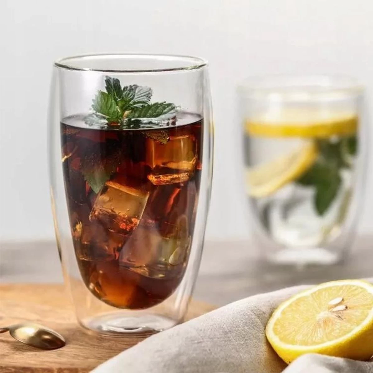 Verres à Latte Macchiato De Luxe Double Paroi - Verres à Verres à Café Double Paroi - Verres à Cappuccino - Tasse à Cappuccino - Verres à Latte - Verre à Thé Double Paroi 450 ML - Set De 2 4 Verres à Latte Macchiato De Luxe Double Paroi - Verres à Verres à Café Double Paroi - Verres à Cappuccino - Tasse à Cappuccino - Verres à Latte - Verre à Thé Double Paroi 450 ML - Set De 2 – Image 4