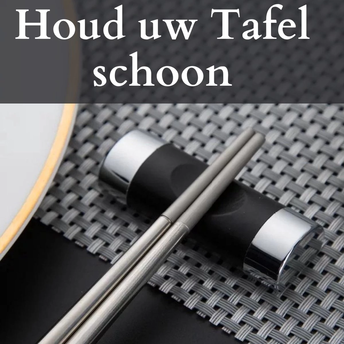 Ensemble De Porte- Baguettes De Luxe - 5 Pièces - Porte-baguettes - Porte-baguettes - Porte-baguettes - Services De Table à Sushi - Bâtonnets à Sushi - Zwart Mat - Services De Table à Sushi 5 Ensemble De Porte- Baguettes De Luxe - 5 Pièces - Porte-baguettes - Porte-baguettes - Porte-baguettes - Services De Table à Sushi - Bâtonnets à Sushi - Zwart Mat - Services De Table à Sushi – Image 5