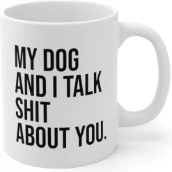 Tasse En Céramique Ruff Life , Tasses Cadeaux Amusantes, Style Unique Pour Les Amoureux Des Chiens, Tasses En Céramique Conçues De Qualité, D015-001W, 11 Oz, -Fournitures De Cuisine Boutique 1200x1200 1218