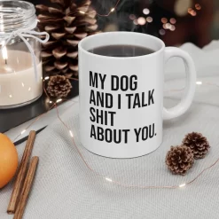 Tasse En Céramique Ruff Life , Tasses Cadeaux Amusantes, Style Unique Pour Les Amoureux Des Chiens, Tasses En Céramique Conçues De Qualité, D015-001W, 11 Oz, -Fournitures De Cuisine Boutique 1200x1200 1219