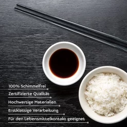 Bâtonnets à Sushi, Baguettes Allant Au Lave-vaisselle, 5 Paires, 10 Pièces, Avec Coffret Cadeau, Bâtonnets à Sushi, Baguettes, Set à Sushi, Vaisselle à Sushi, Baguettes à Manger, Baguettes Chinoises -Fournitures De Cuisine Boutique 1200x1200 127