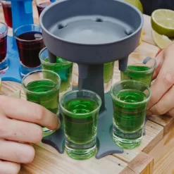 Verres à Shot - Jeu à Boire - Distributeur De Shots - Verres à Shot - Shot Maker - Faire Des Shots - Beuverie - Jeu à Boire - Fontaine à Shot - Jeu à Boire - Ivre Jusqu'à Ce Que Nous Rampions - Soûlons - Jeu à Boire Adulte