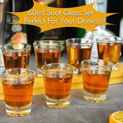 Set De 24 Verres à Shot En Bulk 2 Oz/60 Ml Verres à Heavy Shot Shot Rock , Vodka, Expressos, Liqueurs, Tequila, Vin Et Desserts (24 Paquets) 8 Set De 24 Verres à Shot En Bulk 2 Oz/60 Ml Verres à Heavy Shot Shot Rock , Vodka, Expressos, Liqueurs, Tequila, Vin Et Desserts (24 Paquets) -Fournitures De Cuisine Boutique 1200x1200 1286