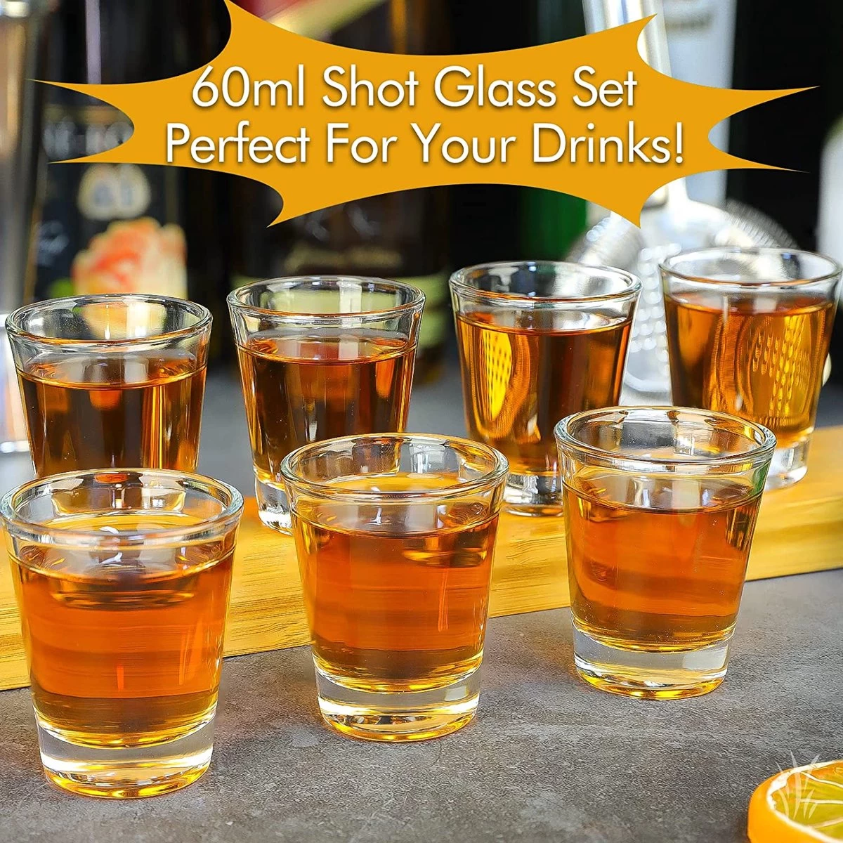 Set De 24 Verres à Shot En Bulk 2 Oz/60 Ml Verres à Heavy Shot Shot Rock , Vodka, Expressos, Liqueurs, Tequila, Vin Et Desserts (24 Paquets) 3 Set De 24 Verres à Shot En Bulk 2 Oz/60 Ml Verres à Heavy Shot Shot Rock , Vodka, Expressos, Liqueurs, Tequila, Vin Et Desserts (24 Paquets) – Image 3