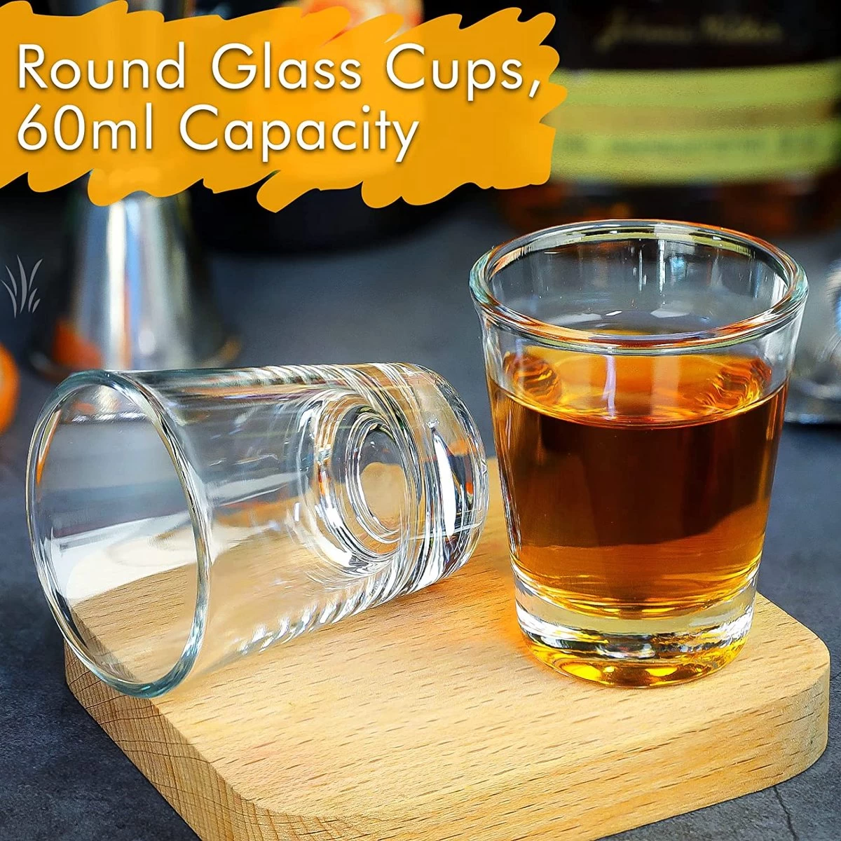 Set De 24 Verres à Shot En Bulk 2 Oz/60 Ml Verres à Heavy Shot Shot Rock , Vodka, Expressos, Liqueurs, Tequila, Vin Et Desserts (24 Paquets) 6 Set De 24 Verres à Shot En Bulk 2 Oz/60 Ml Verres à Heavy Shot Shot Rock , Vodka, Expressos, Liqueurs, Tequila, Vin Et Desserts (24 Paquets) – Image 6