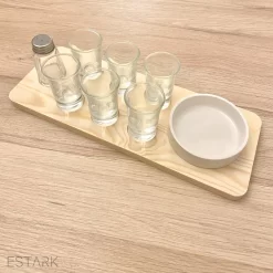 Tequila Service Set - Plateau De Service Pour Tequila - Tequila Shots - Set De Verres à Shot - Verres à Shot - Verres à Shot De Service Pour Tequila Shots 9 Pièces - Verres à Boire Avec Accessoires De Vêtements Pour Bébé De Service -Fournitures De Cuisine Boutique 1200x1200 1301