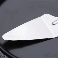 Pelle à Gâteau ESTARK® - Pelle à Gâteau - Pelle à Gâteau LUXE - Coupe De Gâteau - Cuillère à Gâteau - Couteau à Gâteau - Couteau à Gâteau - Or - Acier Inoxydable - 26 Cm - Ustensiles De Cuisson - Argent -Fournitures De Cuisine Boutique 1200x1200 132