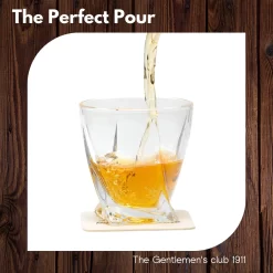 Le Gentlemen's Club 1911 | Set De Whisky | 2 Verres | 6 Pierres à Whisky | 2 Dessous De Verre | Sac De Rangement | Emballage Cadeau -Fournitures De Cuisine Boutique 1200x1200 1342
