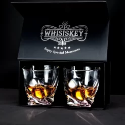 Verres à Whisiskey Torsadés à Whisky - 2 Verres - Set De Verres à Whisky - Verres à Verres à Eau - Verres à Boire - Glas De 345 Ml - Cadeau Pour Homme Et Femme - Cadeau Pour Homme Et Femme -Fournitures De Cuisine Boutique 1200x1200 1346