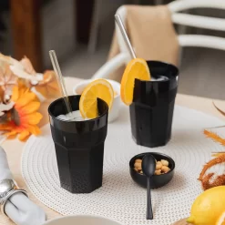 Set Design Lot De 6 Gobelets En Verre Ou Long Drink En Plastique, 14,95 Oz, 4,91 Pouces De Haut, Incassables, Octogonaux, Empilables Et Lavables Au Lave-vaisselle 9 Set Design Lot De 6 Gobelets En Verre Ou Long Drink En Plastique, 14,95 Oz, 4,91 Pouces De Haut, Incassables, Octogonaux, Empilables Et Lavables Au Lave-vaisselle -Fournitures De Cuisine Boutique 1200x1200 1449