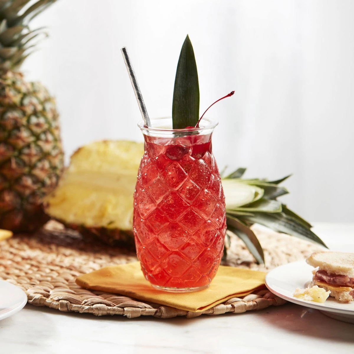 4x Verres à Verres à Cocktail Transparents 505 Ml Pina Colada - Avec Gobelet Doseur / Bar Taille 2-en-1 15/30 Ml 3 4x Verres à Verres à Cocktail Transparents 505 Ml Pina Colada - Avec Gobelet Doseur / Bar Taille 2-en-1 15/30 Ml – Image 3