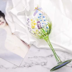 NymphFable Verre à Vin Peint à La Main Coloré Libellule Fleurs Artisanal Peint Verres à Verres à Vin 15 Oz Cadeau Fantaisie Pour Anniversaires, Mariages, Saint Valentin 10 NymphFable Verre à Vin Peint à La Main Coloré Libellule Fleurs Artisanal Peint Verres à Verres à Vin 15 Oz Cadeau Fantaisie Pour Anniversaires, Mariages, Saint Valentin -Fournitures De Cuisine Boutique 1200x1200 1521