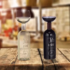 Bouteille De Vin Relaxdays Avec Verre - Y Compris Les Perles De Nettoyage - Verre à Vin Xxl - Dicton Drôle 17 Bouteille De Vin Relaxdays Avec Verre - Y Compris Les Perles De Nettoyage - Verre à Vin Xxl - Dicton Drôle -Fournitures De Cuisine Boutique 1200x1200 1539