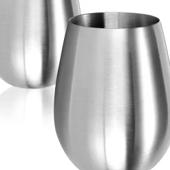 4x Verre à Vin En Acier Inoxydable - Tasse à Vin 500 Ml Pour Le Voyage - Tasse à Emporter En Acier Inoxydable - Tasse à Vin Sans Pied - Tasse De Voyage Sans BPA (4 Pièces - 500 Ml Dépoli) -Fournitures De Cuisine Boutique 1200x1200 1555
