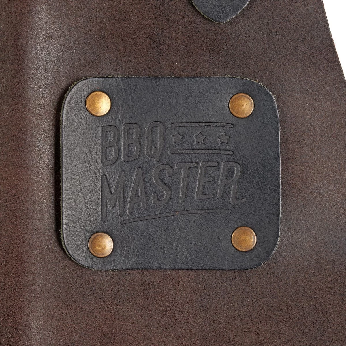 Tablier De BBQ En Cuir Wavea Cookware - Marron - 80 X 50 Cm - Tablier De Barbecue Avec Ceintures En Cuir - Incl. Logo BBQ Masters Sur La Poitrine 6 Tablier De BBQ En Cuir Wavea Cookware - Marron - 80 X 50 Cm - Tablier De Barbecue Avec Ceintures En Cuir - Incl. Logo BBQ Masters Sur La Poitrine – Image 6