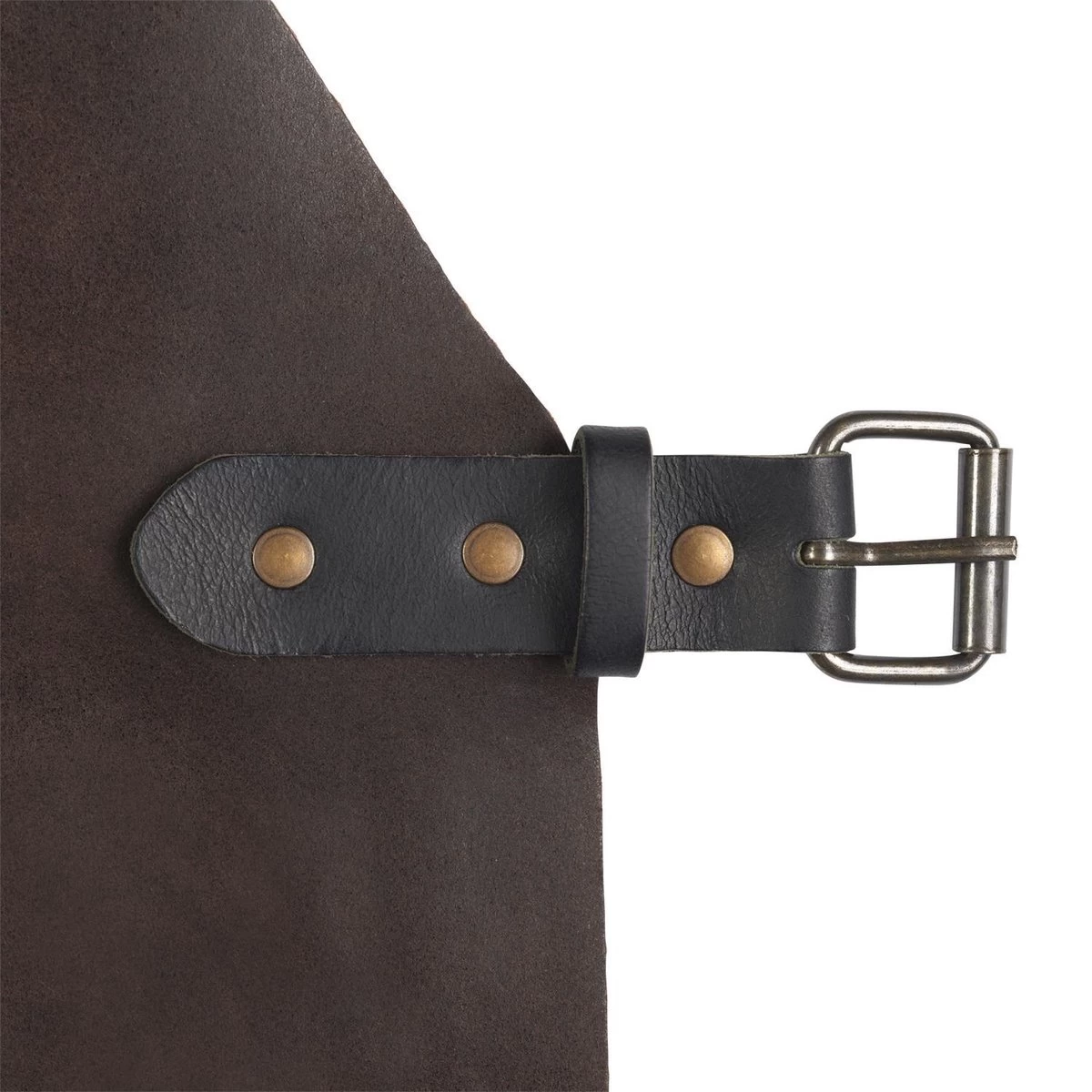 Tablier De BBQ En Cuir Wavea Cookware - Marron - 80 X 50 Cm - Tablier De Barbecue Avec Ceintures En Cuir - Incl. Logo BBQ Masters Sur La Poitrine 7 Tablier De BBQ En Cuir Wavea Cookware - Marron - 80 X 50 Cm - Tablier De Barbecue Avec Ceintures En Cuir - Incl. Logo BBQ Masters Sur La Poitrine – Image 7