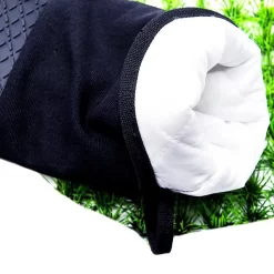 TDR - Siliconen De Gants De Four En Silicone Avec Doublure En Coton Doux, Gants De Four Extra Longs Résistants à La Chaleur Pour La Cuisson, La Cuisson, Les Grillades - Noir -Fournitures De Cuisine Boutique 1200x1200 1613