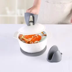 TDR - Gants En Silicone Isolants Thermiquement Extra Longs Pour La Cuisson Et La Cuisson - Ensemble Complet 7 Pièces - Gris -Fournitures De Cuisine Boutique 1200x1200 1647