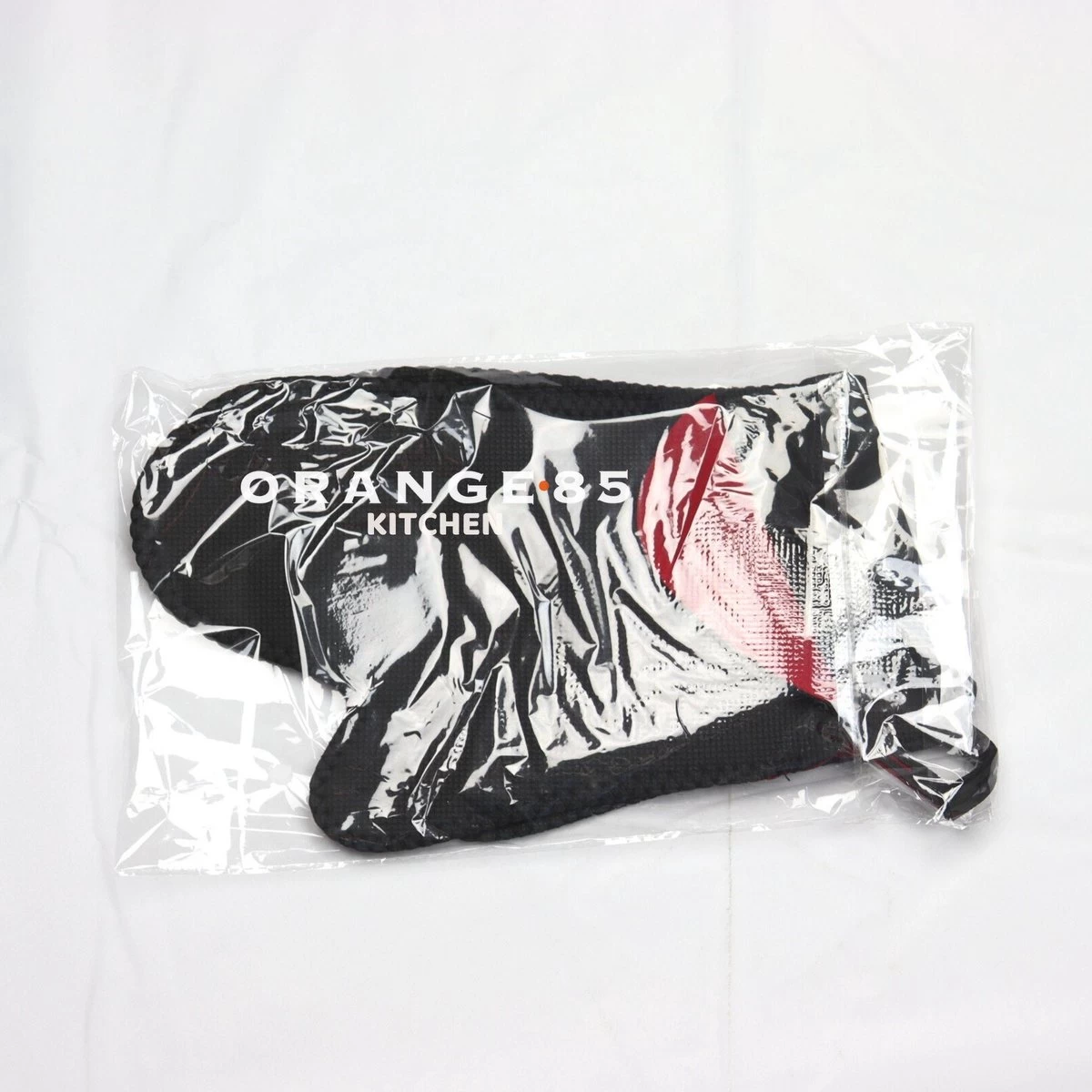 Orange85 De Gants De Four Orange85 - 2 Pièces - Résistantes à La Chaleur - 25x17 Cm - Rouge Et Zwart - Néoprène Et Polyester - Gants De Cuisine 4 Orange85 De Gants De Four Orange85 - 2 Pièces - Résistantes à La Chaleur - 25x17 Cm - Rouge Et Zwart - Néoprène Et Polyester - Gants De Cuisine – Image 4