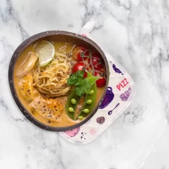 Maniques Tavas Résistantes à La Chaleur | 2 Pièces | Katoen, Thermolite | Jusqu'à 220°C | Bon Appetit - Wit -Fournitures De Cuisine Boutique 1200x1200 1742