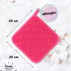 Maniques Tavas Dream Résistantes à La Chaleur | 2 Pièces | Katoen, Thermolite | Jusqu'à 220°C | Rose -Fournitures De Cuisine Boutique 1200x1200 1758