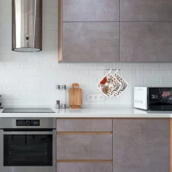 Maniques Tavas Résistantes à La Chaleur | 2 Pièces | Katoen, Thermolite | Jusqu'à 220°C | Amour - Marron -Fournitures De Cuisine Boutique 1200x1200 1782