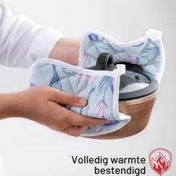 TAVAS Belle Tulipe Bleue Maniques 2 Pièces Batterie De Cuisine Résistante à La Chaleur Katoen, Thermolite Jusqu'à 220°C -Fournitures De Cuisine Boutique 1200x1200 1787