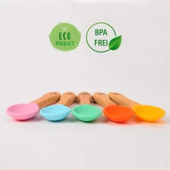 Cuillère Pour Enfants, Ensemble De Vaisselle Pour Enfants Avec Manche En Bambou Pour Apprendre à Manger, Sans Plastiques Nocifs, Cuillère Avec Pointe De Cuillère Accessible Flexible 7 Cuillère Pour Enfants, Ensemble De Vaisselle Pour Enfants Avec Manche En Bambou Pour Apprendre à Manger, Sans Plastiques Nocifs, Cuillère Avec Pointe De Cuillère Accessible Flexible -Fournitures De Cuisine Boutique 1200x1200 184