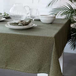 Laura Ashley Linge De Kitchen Collectables - Laura Ashley Nappe Vert Sage Wild Clématite 140x240cm -Fournitures De Cuisine Boutique 1200x1200 1871