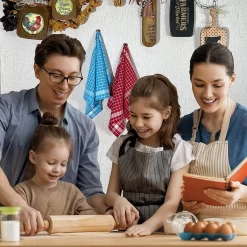 Essuies De Vaisselle, Lot De 5 Torchons, Coton, Torchons De Cuisine Premium, Torchons De Cuisine, Torchons Vintage & Décoratifs Pour La Cuisine, à Carreaux (rouge Vin) -Fournitures De Cuisine Boutique 1200x1200 1888