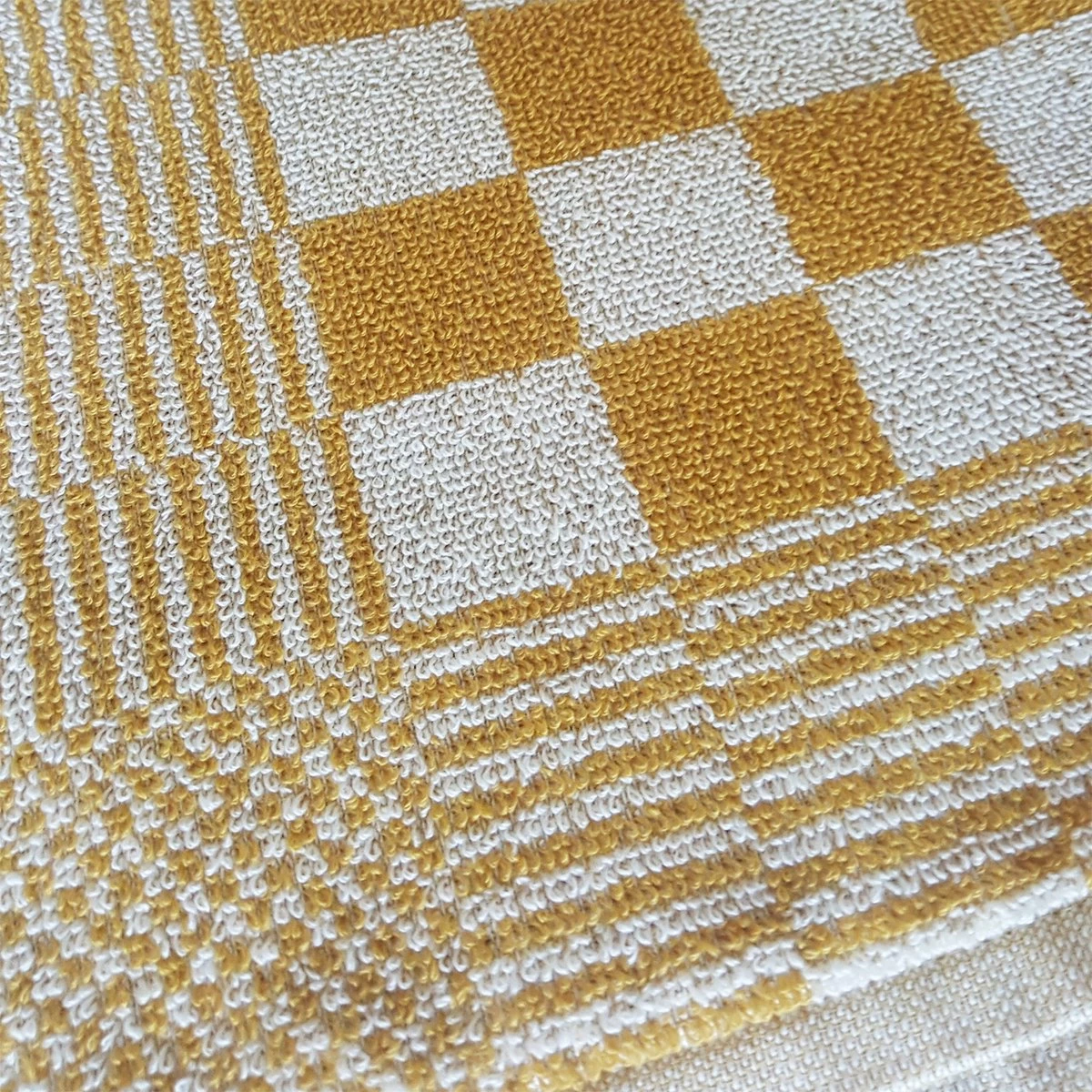 DDDDD De Cuisine Jaune - 2x Torchon 55x50 Cm + 2x Torchon 65x65 Cm - Barbecue 2 DDDDD De Cuisine Jaune - 2x Torchon 55x50 Cm + 2x Torchon 65x65 Cm - Barbecue – Image 2