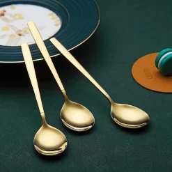 Cuillère à Café / Cuillères à Café Cuillères à Expresso, Cuillères à Dessert Cuillères à Café, Petites Mini Cuillères Pour Les Fêtes, Va Au Lave-vaisselle - 6pcs -Fournitures De Cuisine Boutique 1200x1200 209