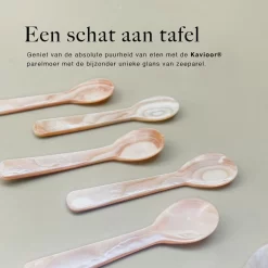 Cuillères à Caviar - Set De 2 Pièces - Cuillères Rose Pearl - Amuse -bouche - Dessert - Cuillères à Oeufs - -Fournitures De Cuisine Boutique 1200x1200 212