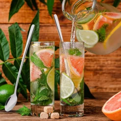 Ensemble De Cuillères à Latte Macchiato, 6 Pièces, 22 Cm - Cuillère Longue Pour Cocktails Et Desserts, Acier Inoxydable Poli, Passe Au Lave-vaisselle -Fournitures De Cuisine Boutique 1200x1200 221