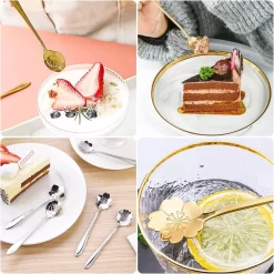 Cuillère à Café / Cuillères à Café Cuillères à Expresso, Cuillères à Dessert Cuillères à Café, Petites Mini Cuillères Pour Les Fêtes, Va Au Lave-vaisselle - 16 Pieces -Fournitures De Cuisine Boutique 1200x1200 229