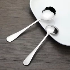 Set De 12 Cuillères à Café Rondes - Cuillères à Café - Acier Inoxydable - Cuillères à Café - Petites Cuillères à Café & Thé - Argent -Fournitures De Cuisine Boutique 1200x1200 246
